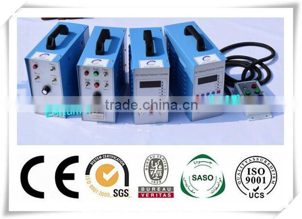 Automatic pipe welding positioner with welding oscillator, welding seam tracking machine