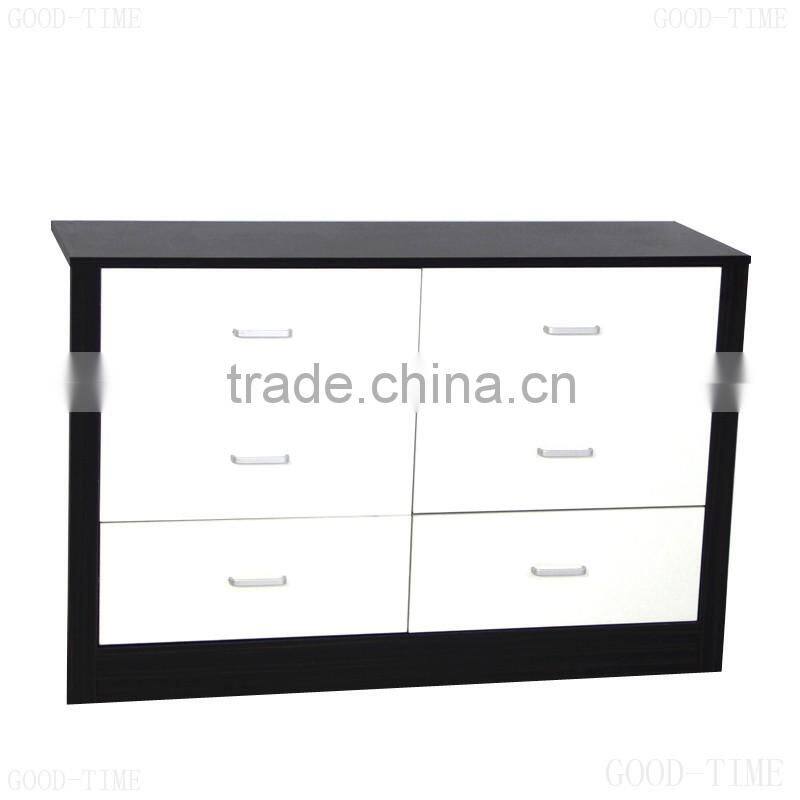 cheap particle board wooden grain melmained MDF Modern large simple Modern used chest of drawers designer