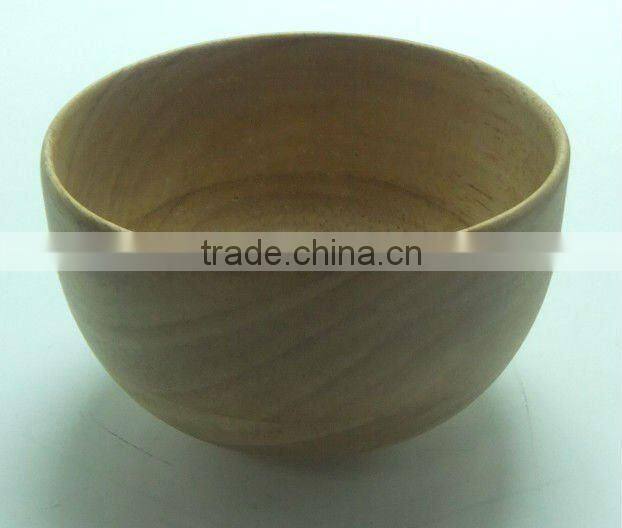 Natural Bamboo Rice Soup Salad Bowl