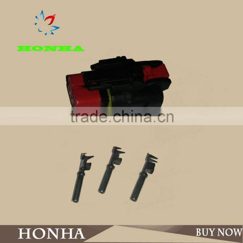 776523-1 male - tyco automotive connector 3pin male and female wire connector with terminal