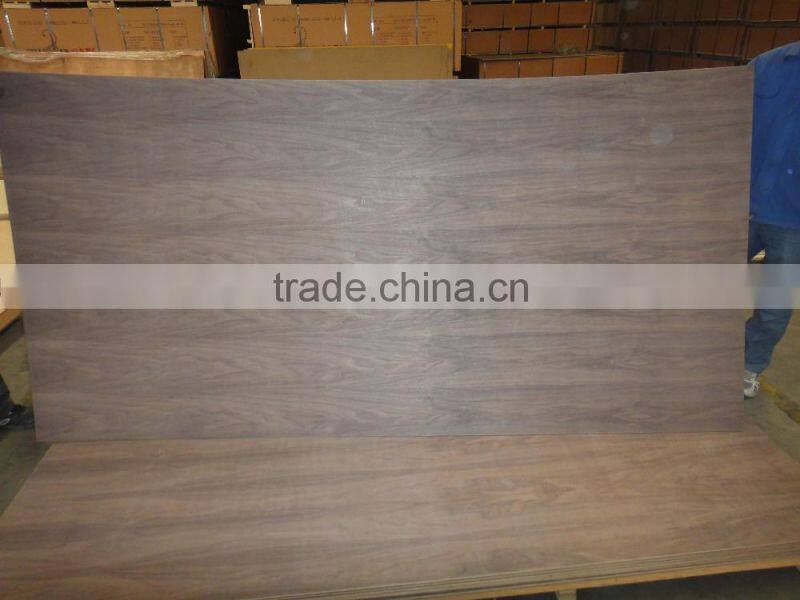 natural red oak veneer/black walnut /ASH veneer fancy plywood