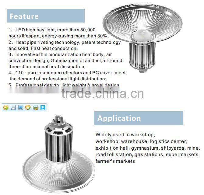 High Quality High Bay 100w 120w 150w 200w 300w Led Low Bay Light 5 years warranty