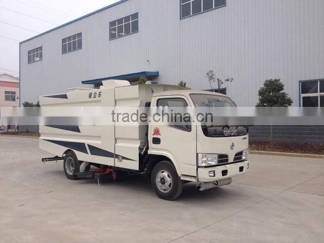 high performance dongfeng 4m3 vacuum street sweeper