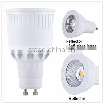 Bright dimmable 220v 5w gu10 gu5.3 mr16 mini led spot light for hall