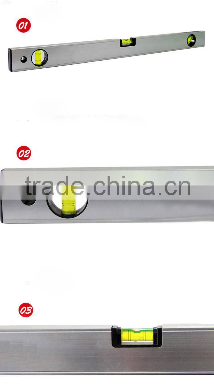 Right Tools 37135-1 spirit level3 vials aluminum spirit level ruler