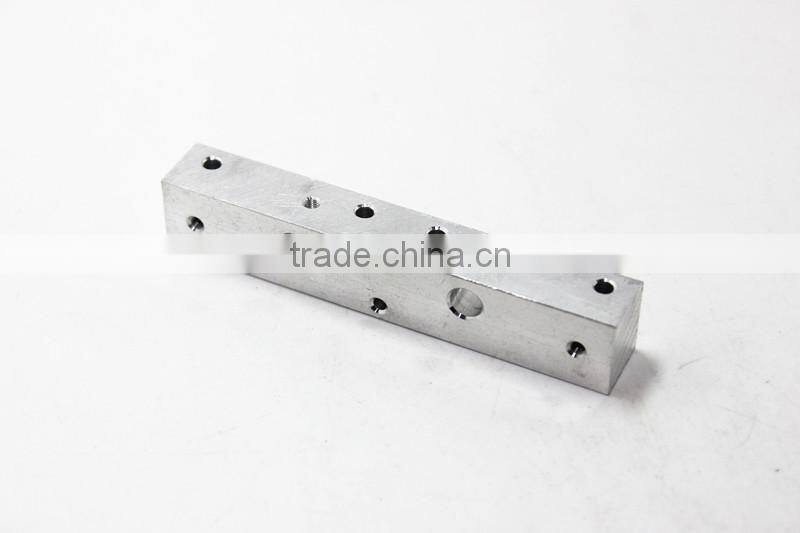 New Hot 3D printer accessories Makerbot MK8 double nozzle throat fixed block 87*16*13mm