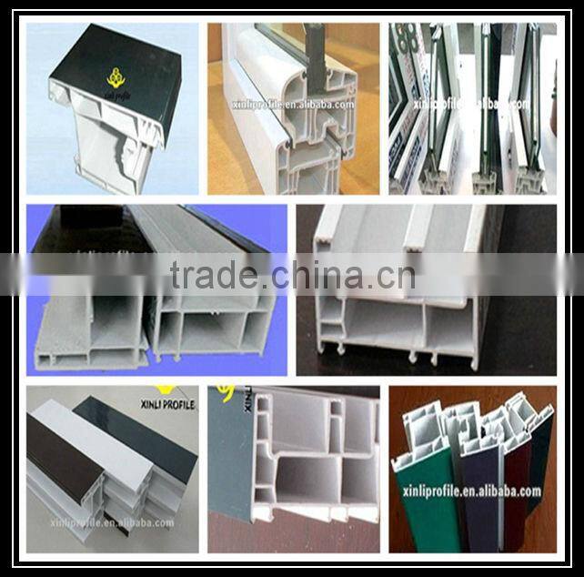 PVC extrusion plastic profiles