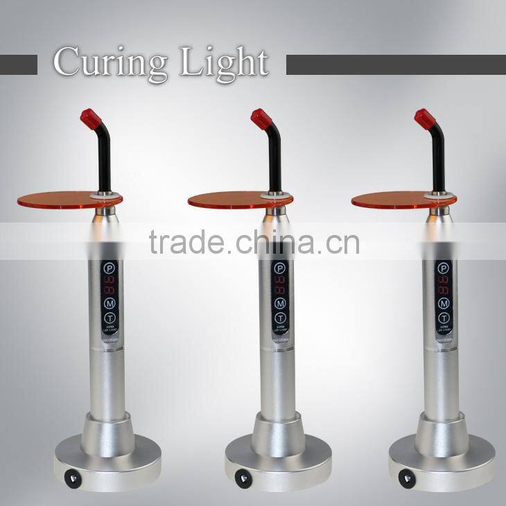 high quality metal case wireless valo led curing light