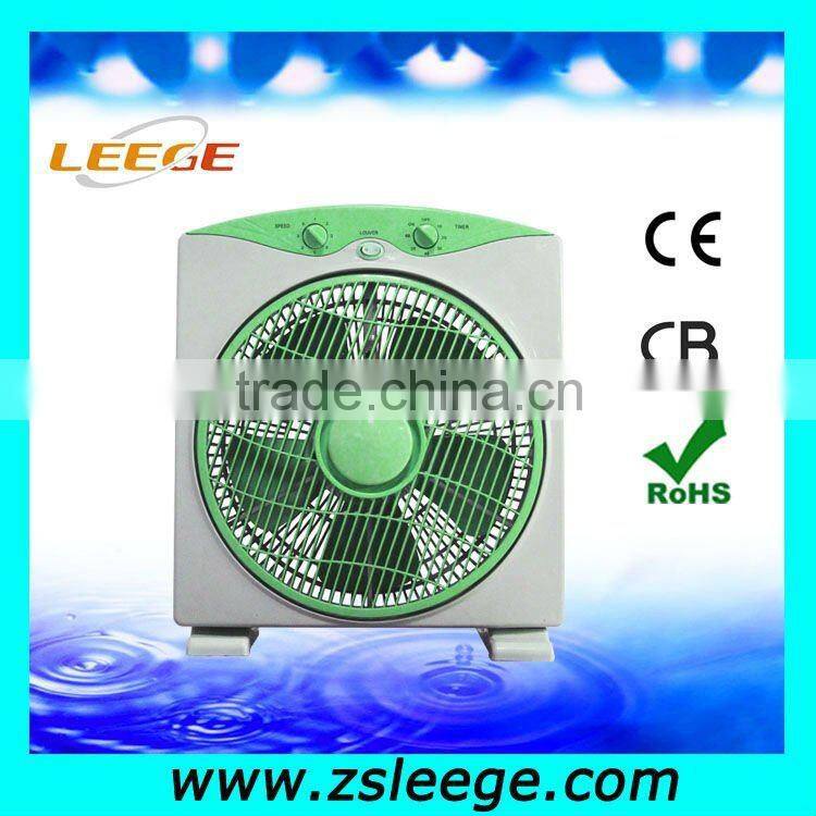 KYT30-9 china factory hot selling 5 PP blade cheap 12 " timer electric box fan