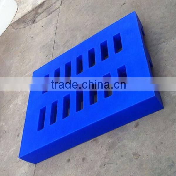 OEM&ODM LLDPE strong heavy duty plastic pallet for 6-8t