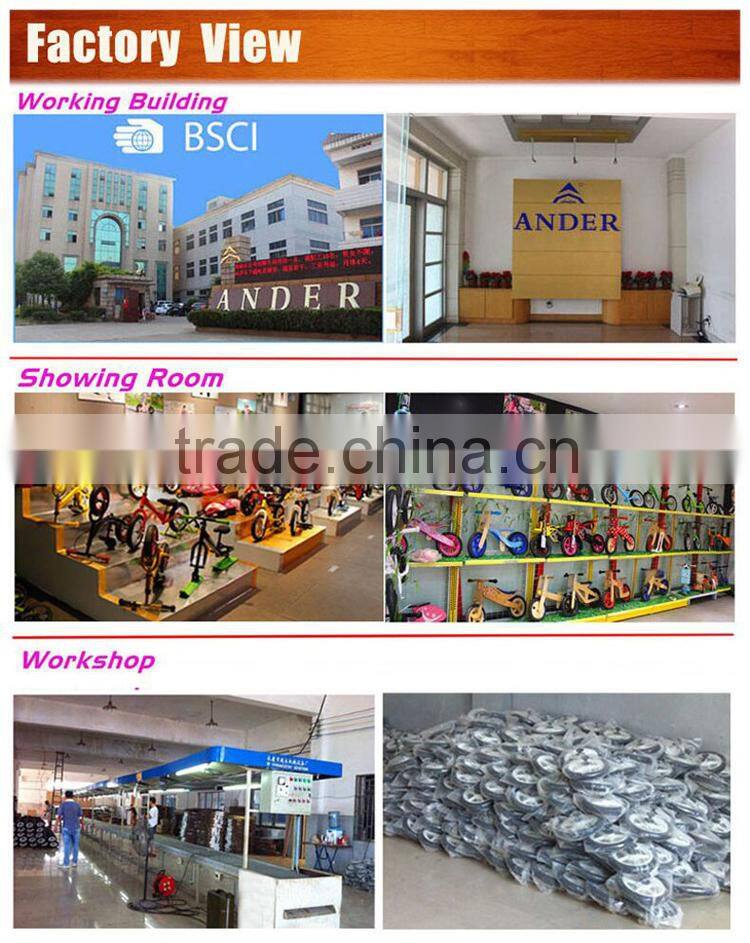 2016 Natural Wood Balance Bike For Toddlers