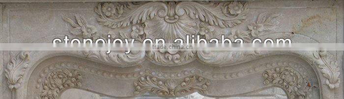 Handcarved Marble Fireplace Mantels for sale