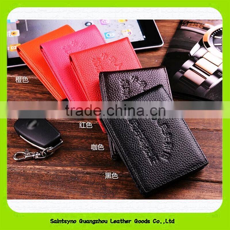 15021 High quality leather driver license holder