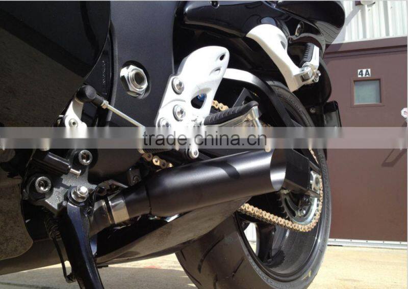 Hand Welding Motorcycle Exhaust Mufflers For Hayabusa GSX1300R
