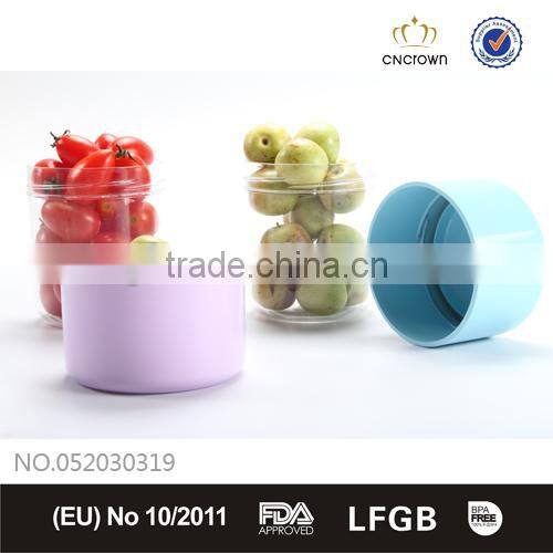 OZ plastic cup with pp cover leakproof