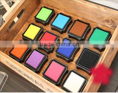 customized colorful stamp ink pad