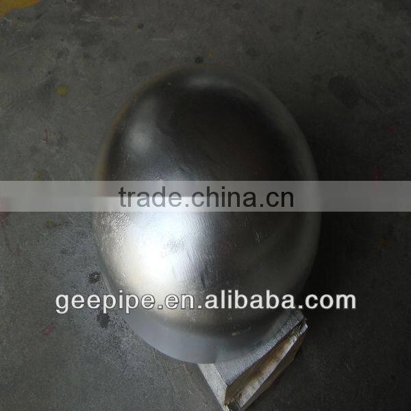 stainless steel pipe end cap