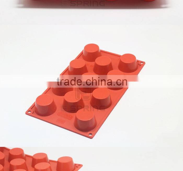 11 Cavity Mini Silicon Cake Baking Pan Pudding Muffin Silicone Mold