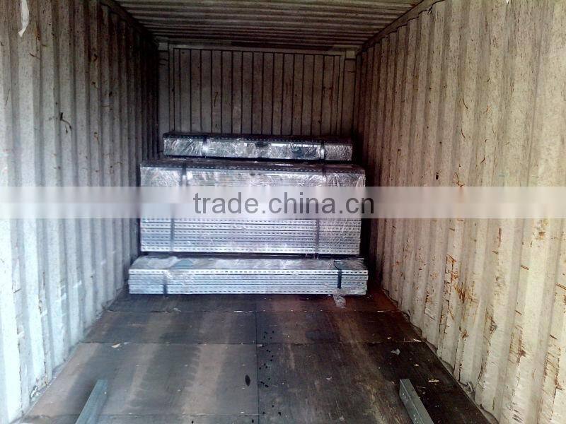 exported electric galvanised perforated U channel