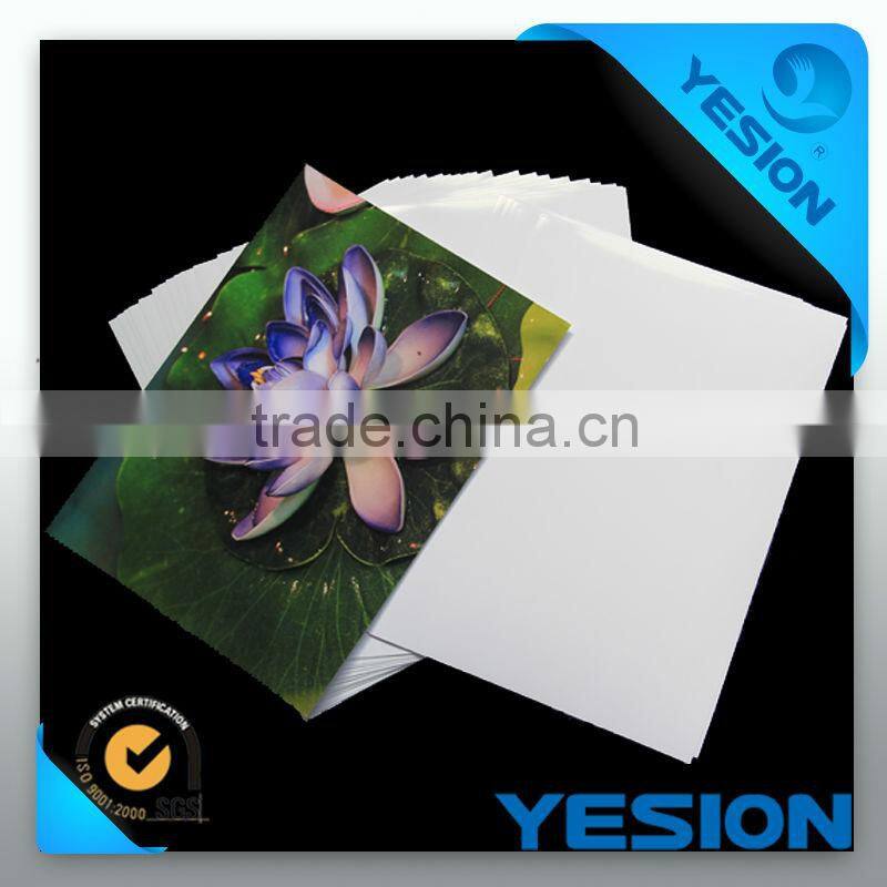 Dye ink a4 size glossy double photo paper for Asia market