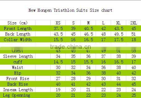 Slim fit triathlon skinsuit/triathlon wear/triathlon clothing