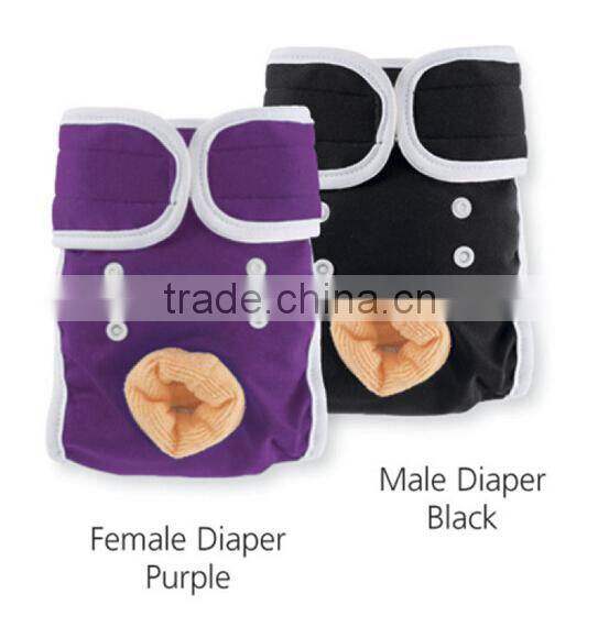 Washable Dog Diapers (3pack) of Durable Doggie Diapers