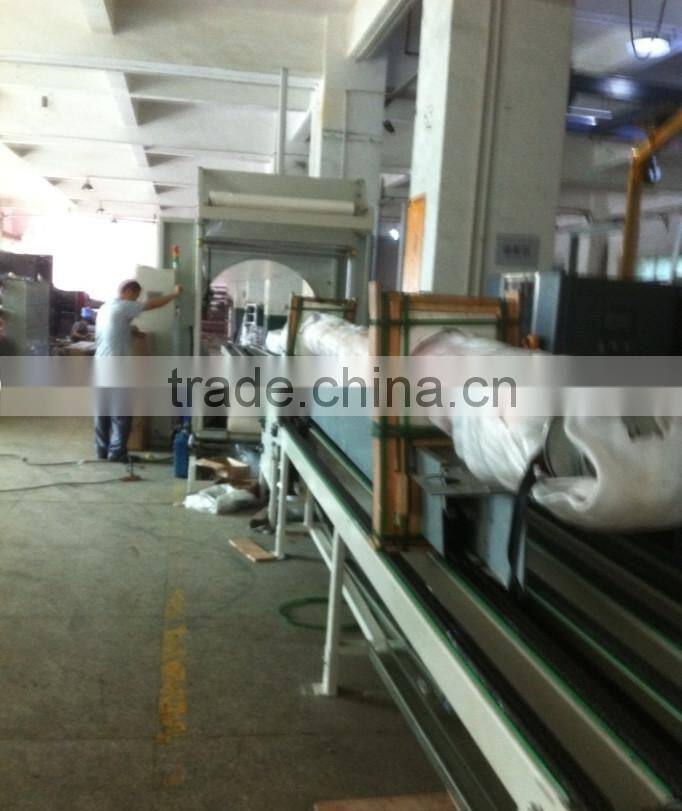 Orbital stretch wood panels wrapping machine