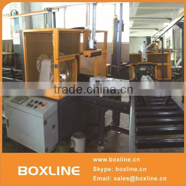 Automatic orbital horizontal bubble wrap machine