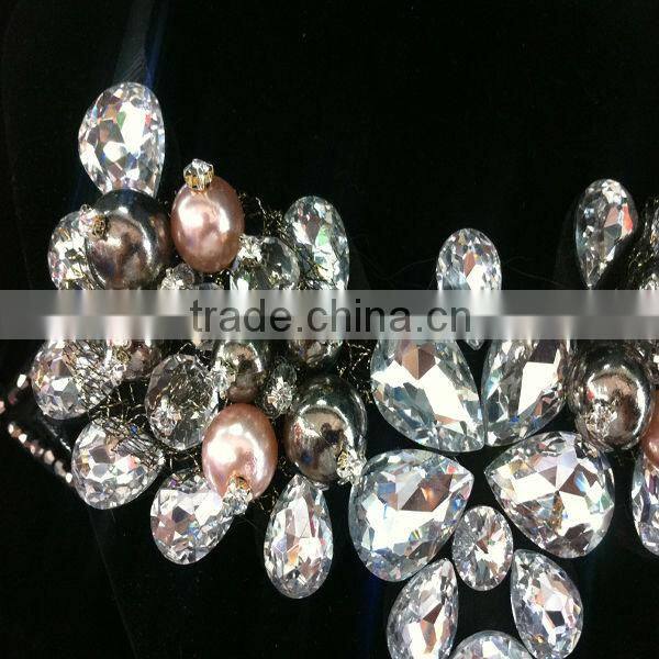 2014 beaded necklace accessories gemstone necklace