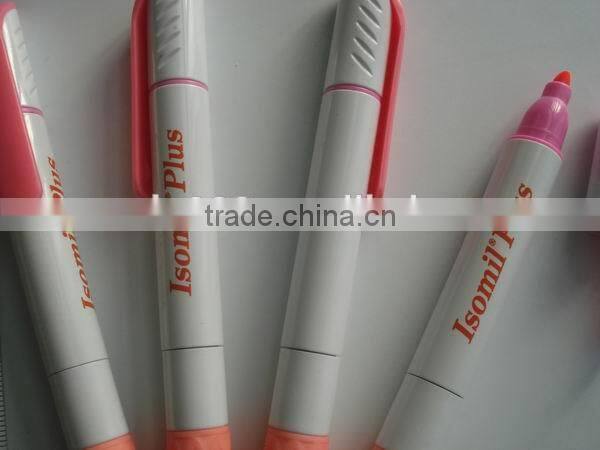 2 in 1 ballpoint pen and highlighter brands for school