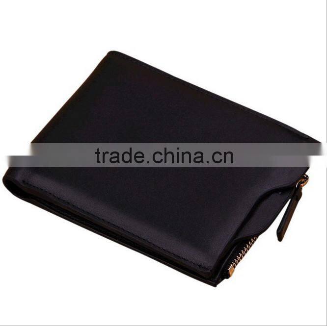 Custom design branded man genuine cow leather wallet