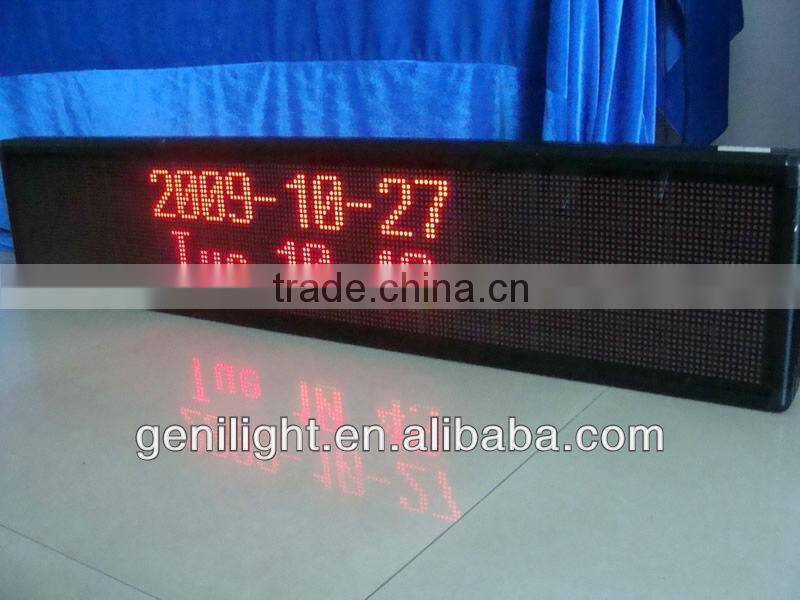 Hot Sale New Product Two-Line LED Display with colors