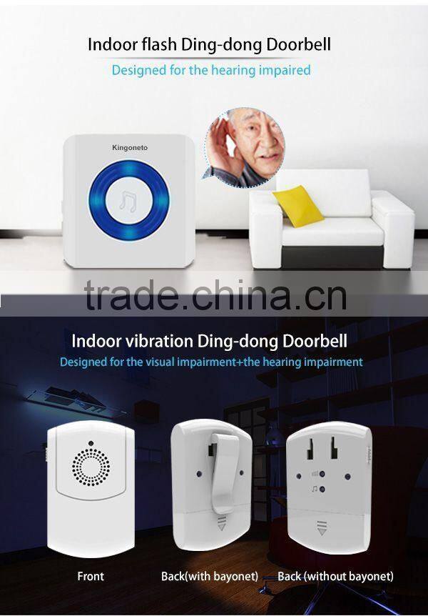 Intelligent Awareness Wifi doorbell with infrared night vision PIR motion sensor