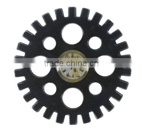 new design12 inch MDF Gear wall clock for home decor
