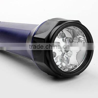 emergency rechargeable led solar flashlight