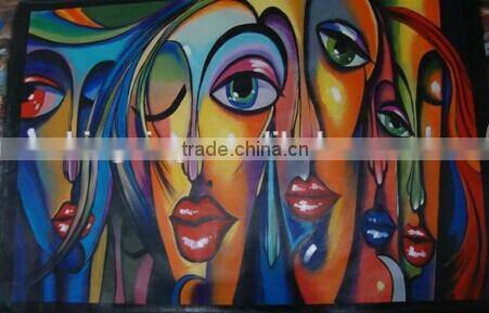 Hotsale Handmade Sexy Women Oil Painting HZ1095
