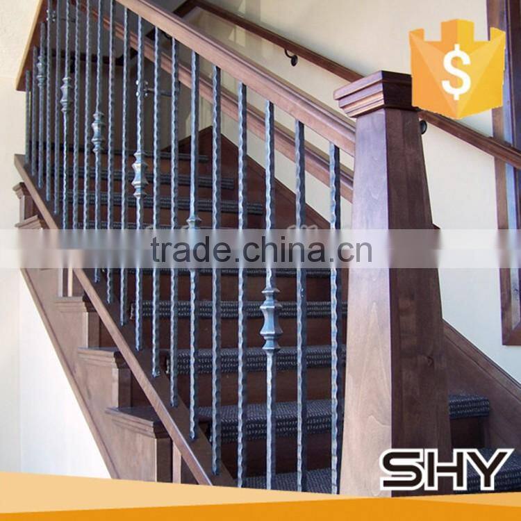 Interior Prefab Wrought Iron Stair Railing Designs