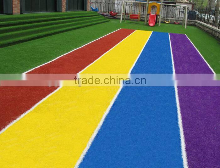 qualitified artificial grass for kindergarden &garden &school