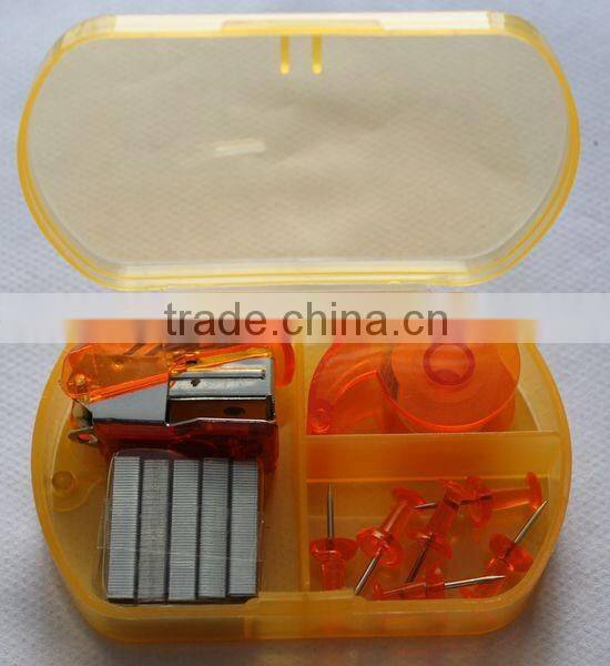 scissor tape and stapler set heart shape stationery set for kids