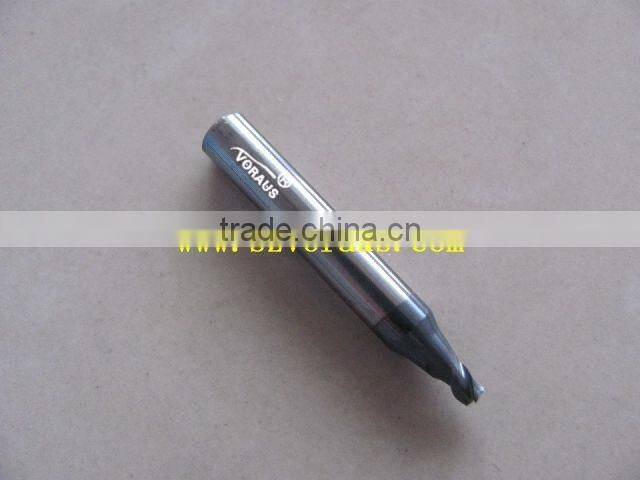 Carbide end milling cutters for vertical machines D-6mm d-5mm L-40mm Teeth-3