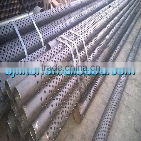 china manufacturer building material galvanized spiral perforated pipe