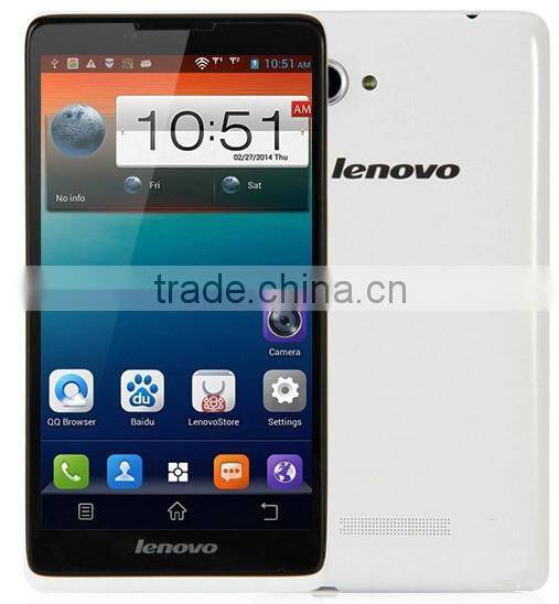 Original Lenovo A889 mobile phone IPS 6.0" MTK6582 Quad-Core WCDMA WIFI 1G RAM 8G ROM Android 4.2 ,8.0MP Dual sim Smart Phone