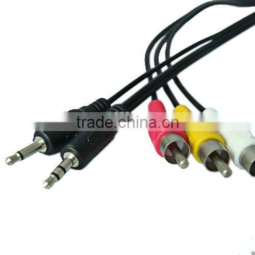 High quality vga rca audio cable and video cable