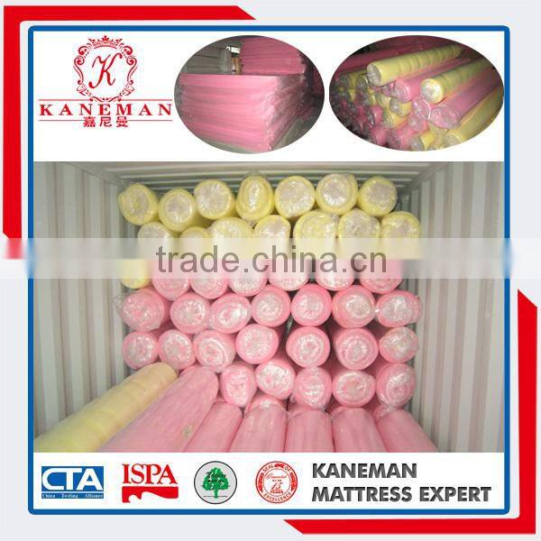 Cheap foam sheets with roll up packing