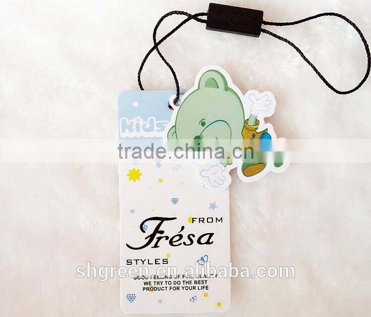 Lead-free paper swing tag for baby clothing