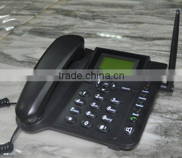 Analog GSM Fixed Cordless Phone( with Caller ID display&Back-up Li-ion battery)