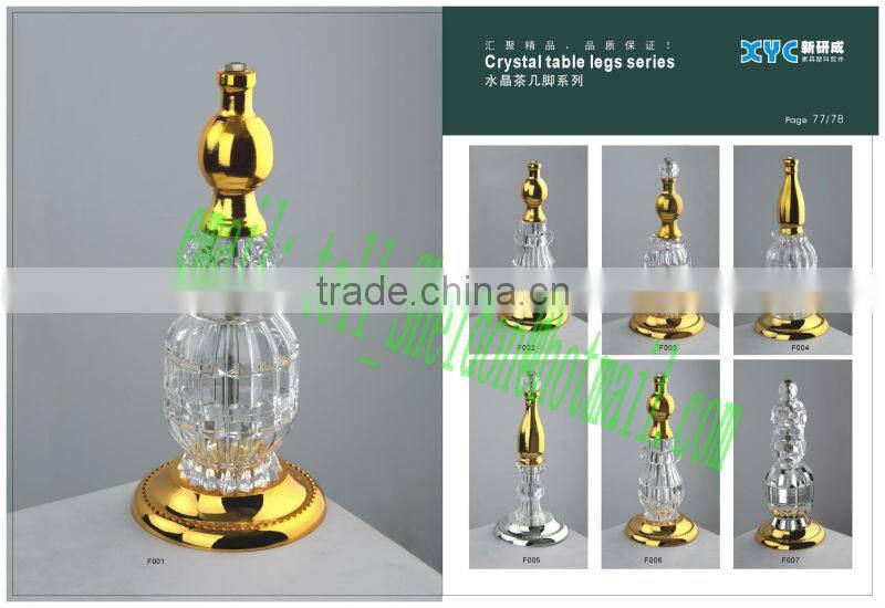 high quality simple oval glass tv stand made in Foshan