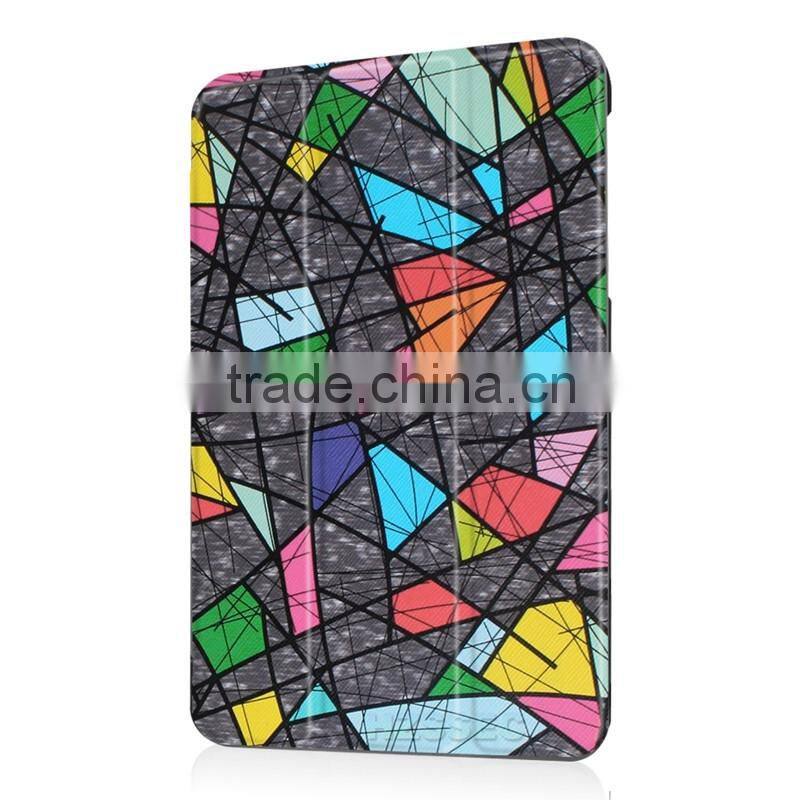 8 inch tablet case for Samsung Galaxy Tab E8.0 shockproof hard pu leather flip case