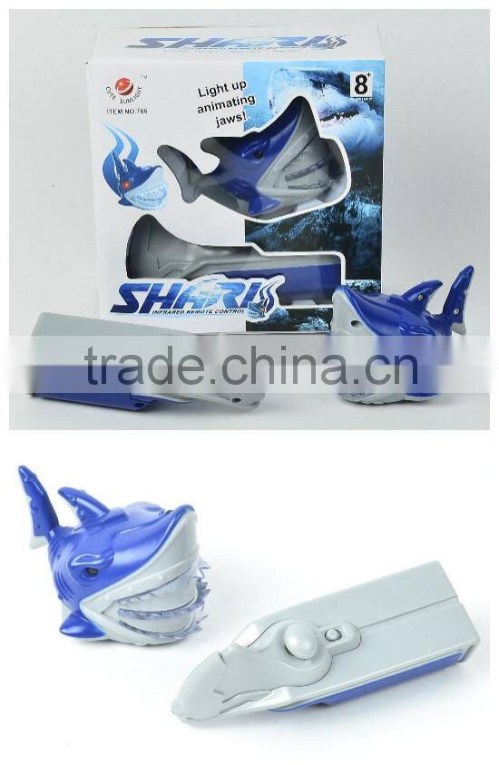 2CH RC Shark Toy w/ LED Light