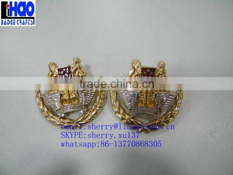 custom metal army cap badge,navy officer cap badge